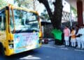 मुख्यमंत्री कैम्प कार्यालय से उत्तरकाशी जनपद के कलस्टर विद्यालयों में परिवहन सुविधा के लिए 15 बसों को किया  फ्लैग ऑफ