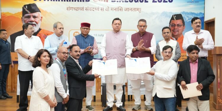 उत्तराखंड की विकास यात्रा में सहयोग दें उद्योग समूह – मुख्यमंत्री