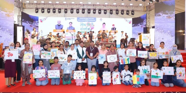 लोक संवर्धन पर्व के दूसरे दिन ज्योति नूरां की प्रस्तुति ने दर्शकों को किया मंत्रमुग्ध