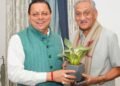 मुख्यमंत्री पुष्कर सिंह धामी से बुधवार को मुख्यमंत्री आवास में प्रदेश के पूर्व मुख्यमंत्री विजय बहुगुणा ने शिष्टाचार भेंट की।