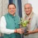 मुख्यमंत्री पुष्कर सिंह धामी से बुधवार को मुख्यमंत्री आवास में प्रदेश के पूर्व मुख्यमंत्री विजय बहुगुणा ने शिष्टाचार भेंट की।