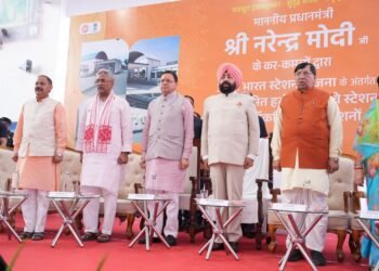 मुख्यमंत्री पुष्कर सिंह धामी ने कहा— विकसित भारत के संकल्प को नई गति देंगे आधुनिक रेलवे स्टेशन