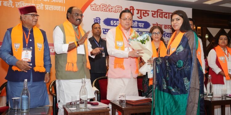संत रविदास जी का जीवन सामाजिक समरसता, समानता और मानवता का अनुपम संदेश : मुख्यमंत्री