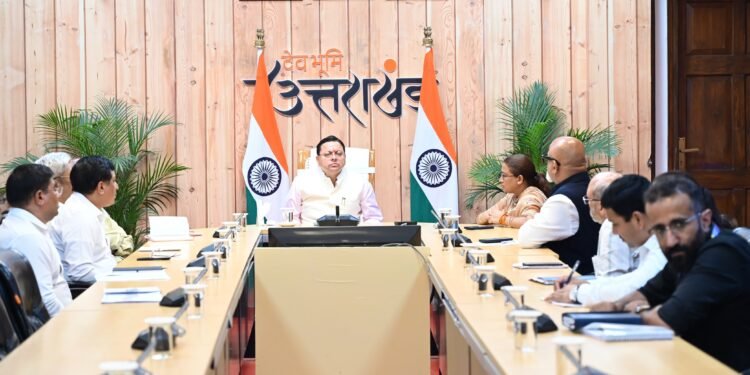 मुख्यमंत्री धामी ने उत्तराखंड क्रीड़ा विश्वविद्यालय(Sports University )गौलापार के निर्माण कार्यों की समीक्षा की