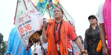 2036 ओलंपिक की भारत में मेजबानी की मनोकामना: खेल मंत्री रेखा आर्या ने उठाई ‘संकल्प कांवड़ यात्रा’