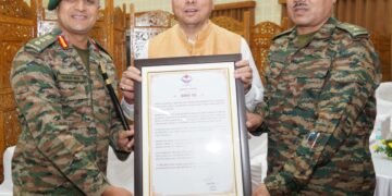 130 इन्फैंट्री बटालियन (टीए) इको कुमाऊँ को मुख्यमंत्री प्रशंसा पुरस्कार से सम्मानित