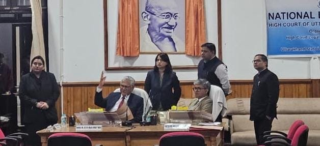 उत्तराखंड उच्च न्यायालय विधिक सेवा समिति (HCLSC) द्वारा एमएसीटी (MACT) एवं अन्य मामलों के त्वरित निस्तारण हेतु उच्चस्तरीय बैठक आयोजित
