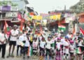 पंद्रह अगस्त को स्वतंत्रता दिवस के उपलक्ष में देहरादून डिस्ट्रिक्ट रोलर सकैटिंग एसोसिएशन द्वारा सकैटिंग फ्लैग मार्च का आयोजन