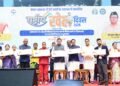 मुख्यमंत्री  पुष्कर सिंह धामी ने राष्ट्रीय खेल दिवस पर उत्तराखण्ड राज्य क्रीड़ा विश्वविद्यालय के प्रथम चरण के निर्माण कार्यों का किया शिलान्यास