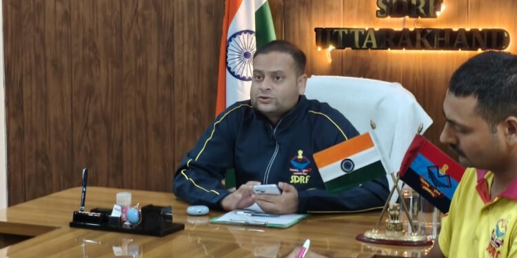 मौसम विभाग के ऑरेंज अलर्ट को लेकर SDRF अलर्ट मोड पर, सेनानायक ने ली समीक्षा बैठक