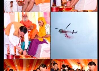 पुष्पवर्षा और चरण प्रक्षालन के साथ देवभूमि ने किया शिवभक्त कांवड़ियों का अभिनंदन