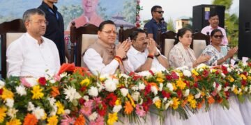 मुख्यमंत्री धामी ने मियांवाला में ₹8.64 करोड़ की लागत से विकसित ‘जल सृष्टि पार्क’ का किया लोकार्पण