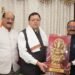 मुख्यमंत्री धामी से मध्य प्रदेश के कैबिनेट मंत्री राकेश शुक्ला ने की शिष्टाचार भेंट