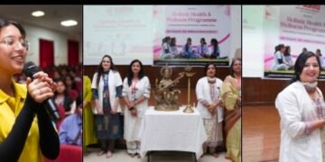 हेल्थ मंत्र से सशक्त हुईं श्री गुरुराम राय विश्वविद्यालय में छात्राएं