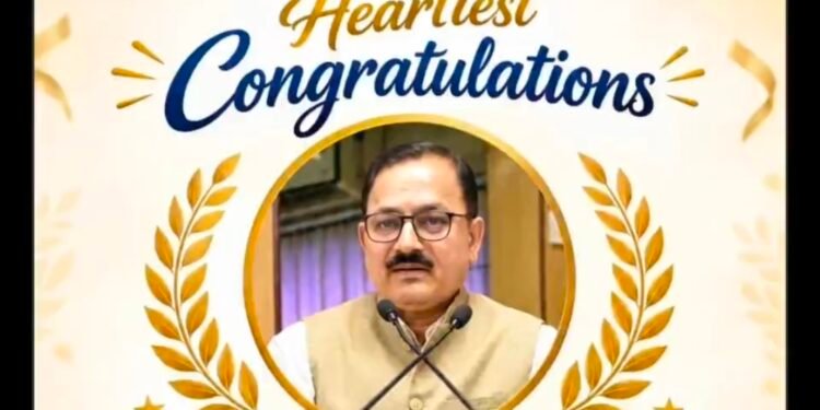 डॉ. टीकम सिंह राणा Academy of Scientific and Innovative Research (AcSIR) द्वारा “Outstanding Professor” अर्थात “अति विशिष्ट आचार्य उपाधि” के सम्मानित।