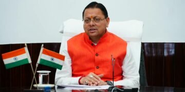 मुख्यमंत्री पुष्कर सिंह धामी ने&nbsp; राज्य आंदोलन के अमर शहीदों को श्रद्धांजलि अर्पित की