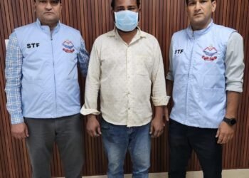 ऑनलाइन गेमिंग वेबसाइट में अधिक लाभ का लालच देकर ₹1.77 करोड़ की साइबर ठगी करने वाले अभियुक्त को राजस्थान से किया गिरफ्तार