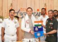 माउंट मुकुट ईस्ट का ऐतिहासिक आरोहण कर लौटे भारतीय तटरक्षक बल एवं एचएमआई के संयुक्त अभियान दल का मुख्यमंत्री ने किया फ्लैग-इन