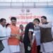 मुख्यमंत्री पुष्कर सिंह धामी ने बनबसा मिनी स्टेडियम में बैडमिंटन कोर्ट सहित विभिन्न विकास कार्यों का किया शुभारंभ एवं शिलान्यास