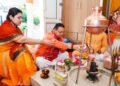 मुख्यमंत्री ने शारदीय नवरात्रि की महानवमी पर किया हवन एवं कन्या पूजन