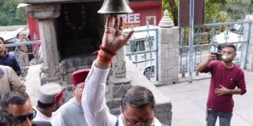 मुख्यमंत्री पुष्कर सिंह धामी ने आदिबद्री मंदिर में की पूजा-अर्चना, प्रदेशवासियों की सुख-समृद्धि की कामना