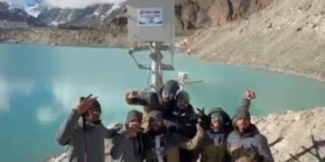 वसुंधरा ताल में पूर्व चेतावनी प्रणाली की स्थापना का पहला चरण सफल, वैज्ञानिक दल लौटा