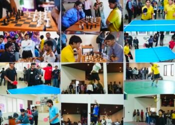 शतरंज, टेबल टेनिस और बैडमिंटन के रोमांचक मुकाबले, एसजीआरआर विश्वविद्यालय के खेलोत्सव।